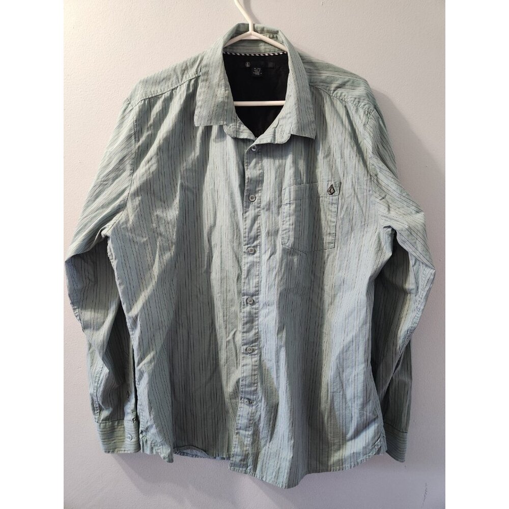 Volcom Men Shirt Long Sleeves XL Pre-Owned